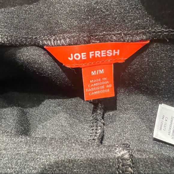 Joe Fresh Grey Ponte Leggings with Zipper - Picture 5 of 9